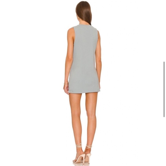 All The Ways Kelly Muscle Tee Dress in Slate Blue - Picture 4 of 8